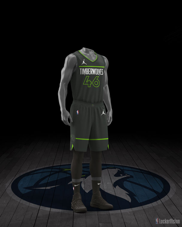 Timberwolves cheap statement jersey